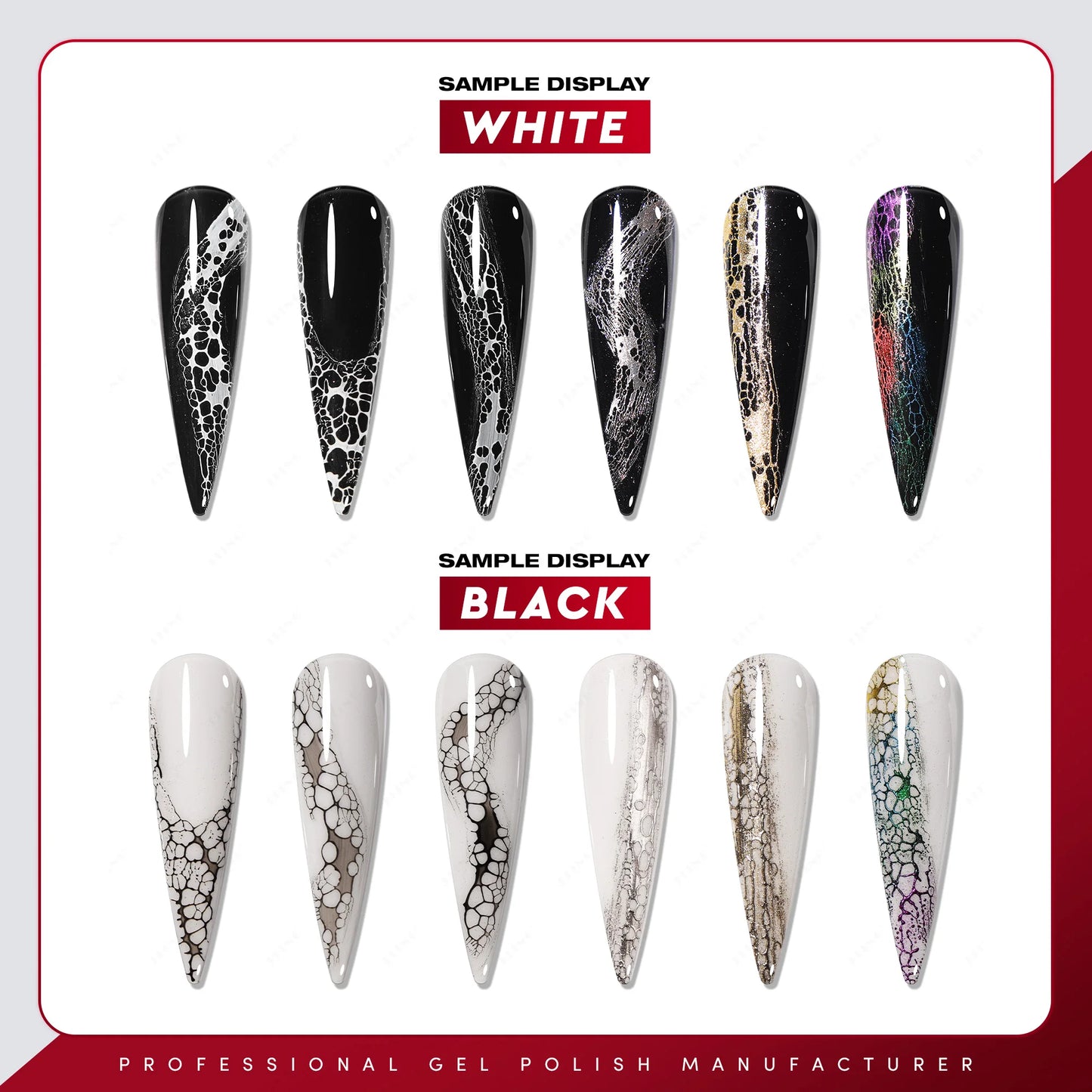 Abstract Nail Art Gel Polish
