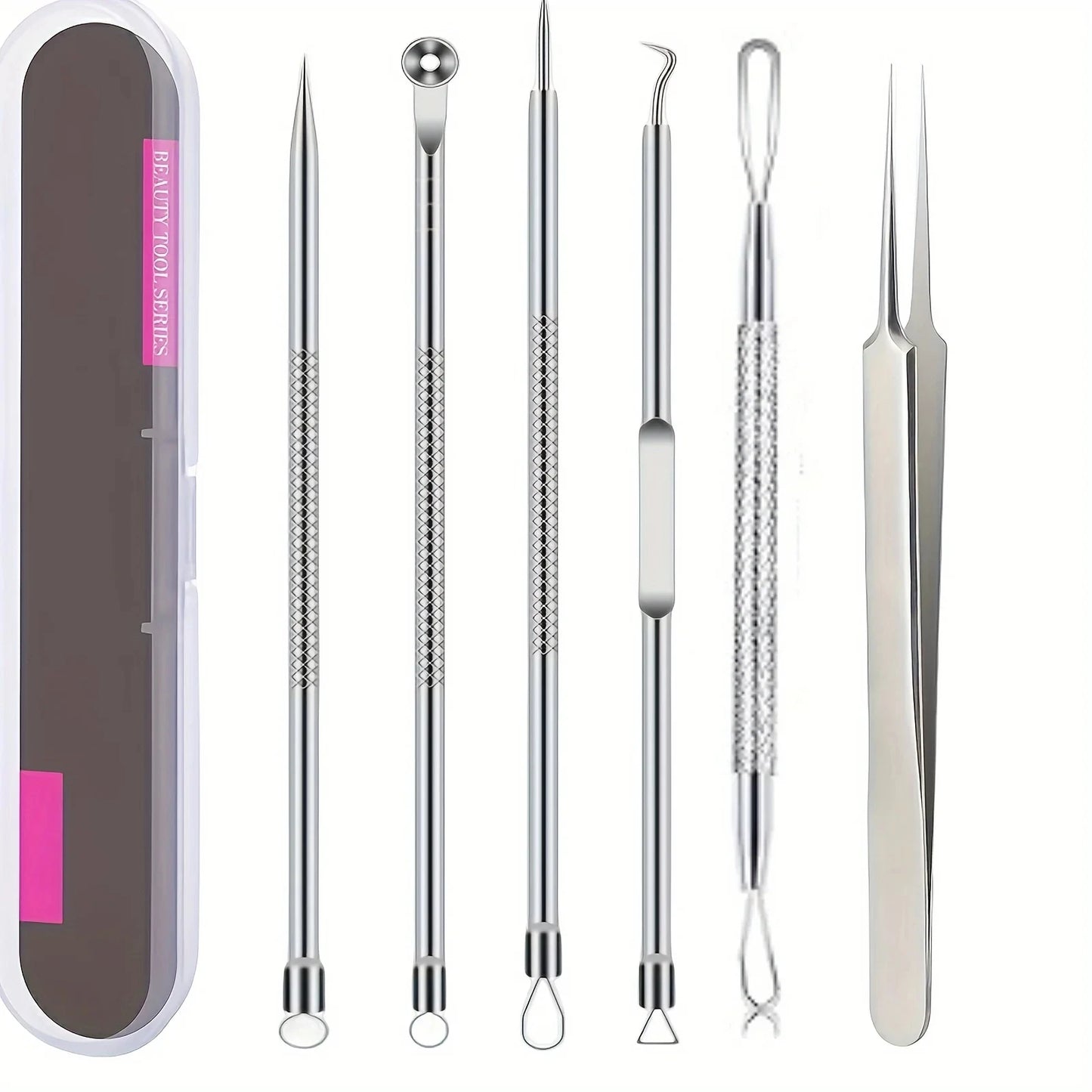 6-Piece Blackhead Tweezers Set
