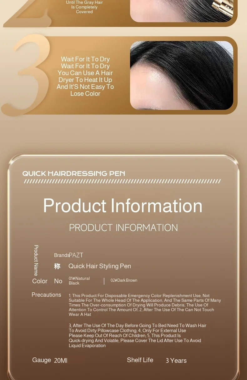 Instant Hair Root Touch-Up Pen