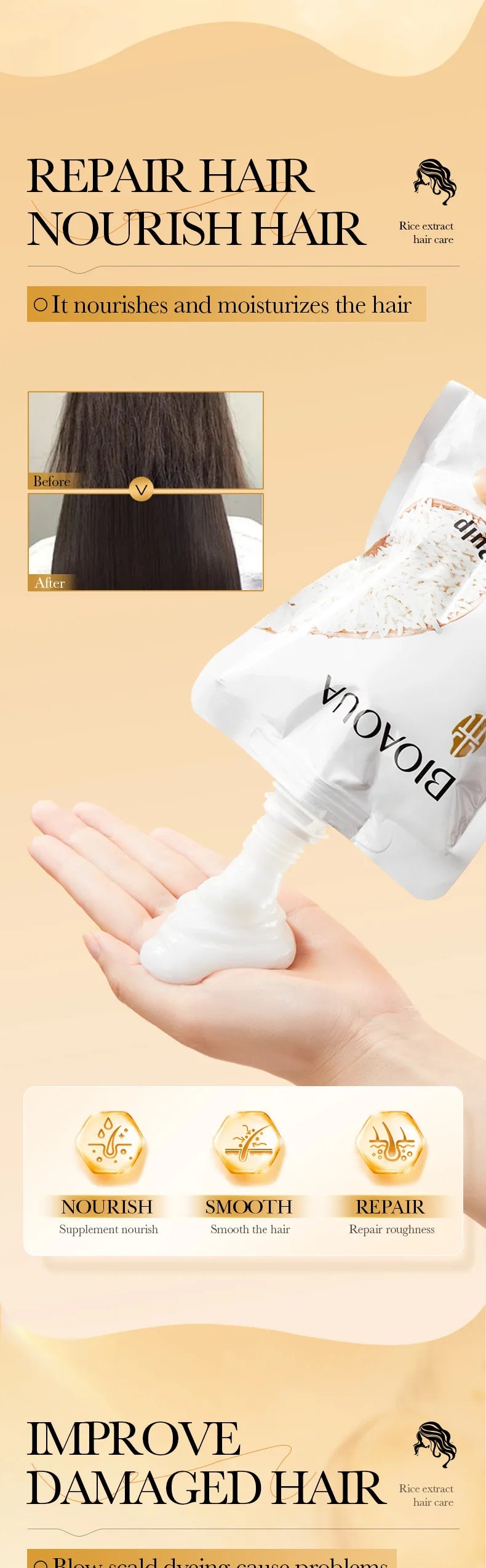 Keratin Hair Repair Mask