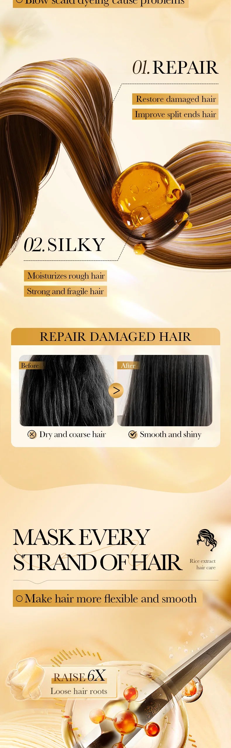 Keratin Hair Repair Mask