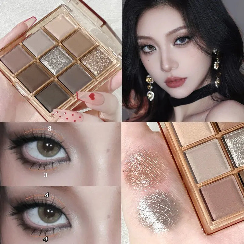 Rosy Nude Eyeshadow Palette