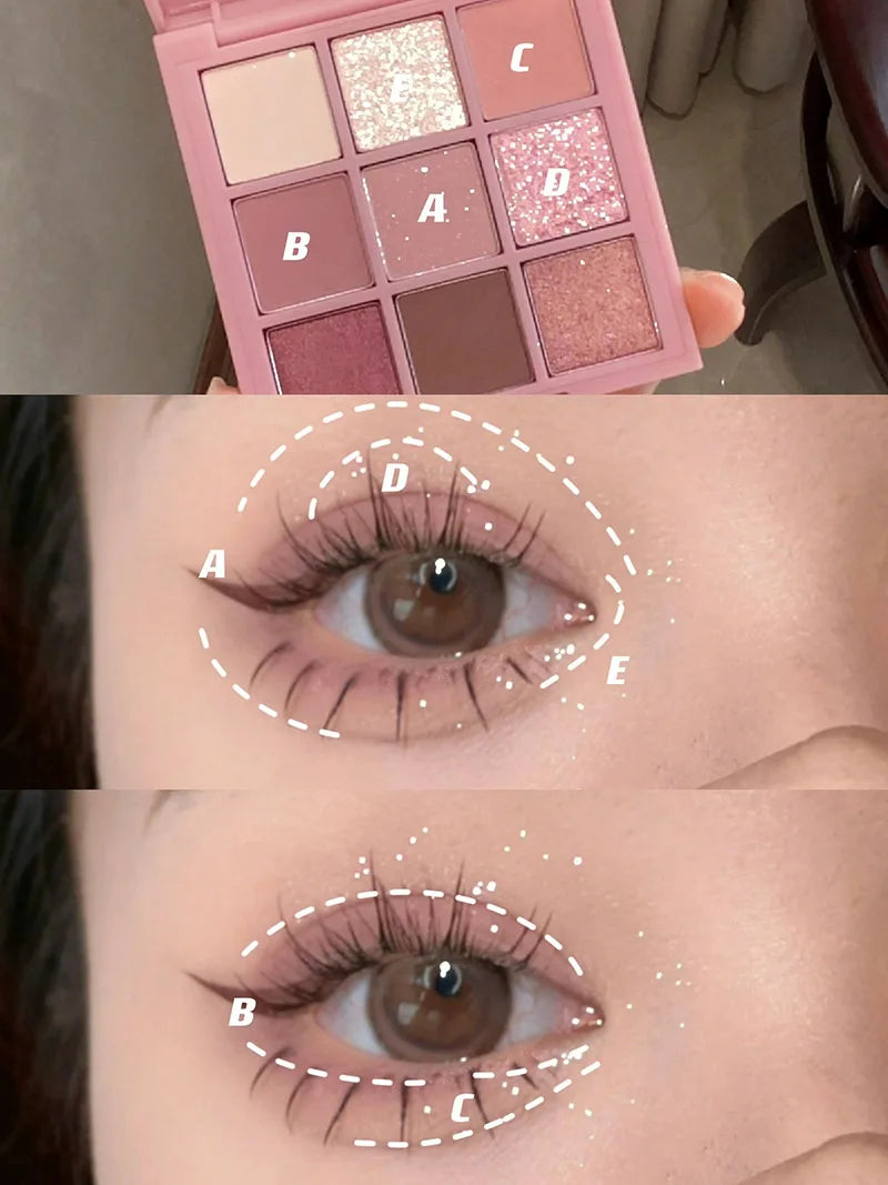 Rosy Nude Eyeshadow Palette