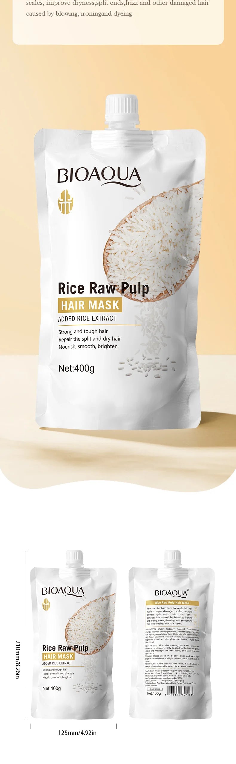Keratin Hair Repair Mask